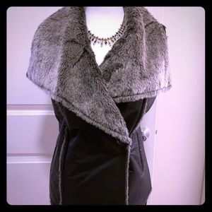 My-Tribe Genuine Leather Vest Jacket